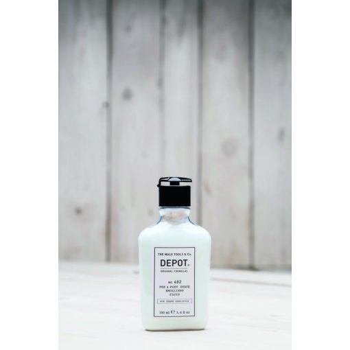 NO. 402 - PRE & POST SHAVE EMOLLIENT FLUID - borotválkozás előtti és utáni bőrpuhító lotion - 100 ml