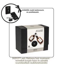 DEPOT® ANTI-FLAKINESS HAIR TREATMENT - korpás hajra való ajándékcsomag férfiaknak