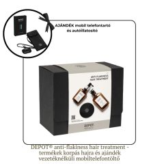   DEPOT® ANTI-FLAKINESS HAIR TREATMENT - korpás hajra való ajándékcsomag férfiaknak