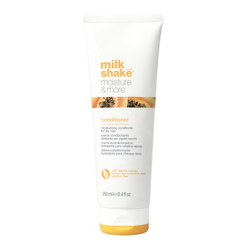 Hidratáló hajápoló csomag száraz hajra - milk_shake® moisture&more KIT + ajándék Lucrezia Kaufmann nyári táska + let it shine hajfény spray