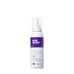   milk_shake® color whipped cream - violet - lila, ápoló, kondicionáló, színező hab hajra - 100 ml