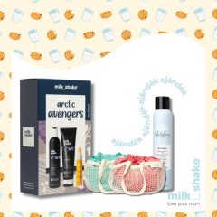   Ezüst szőke haj - milk_shake® icy blond KIT + ajándék Lucrezia Kaufmann nyári táska és let it shine hajfény spray 