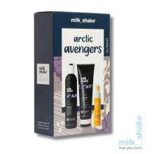 Ezüst szőke haj - milk_shake® icy blond KIT + ajándék Lucrezia Kaufmann nyári táska és let it shine hajfény spray 