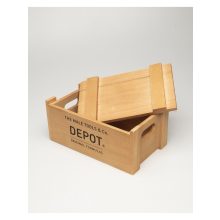 DEPOT® - fa bemutató/tároló láda XS (26x15x12)