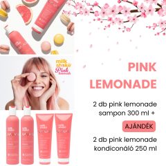   milk_shake® pink lemonade sampon 2 db + AJÁNDÉK 2 db pink lemonade kondicionáló 