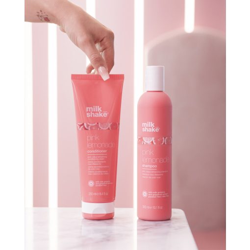 milk_shake® pink lemonade sampon 2 db + AJÁNDÉK 2 db pink lemonade kondicionáló 