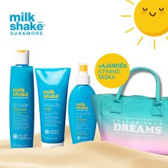   milk_shake® all over sampon, beauty maszk és incredible milk ajándék zöld nyári táskával 
