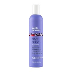   milk_shake® Silver Shine hamvasító sampon szőke vagy ősz hajra 300 ml