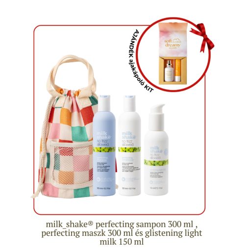 PERFECTING TRIO KIT - szöszös, vékony szálú hajra való hajápoló termékek díszzsákban