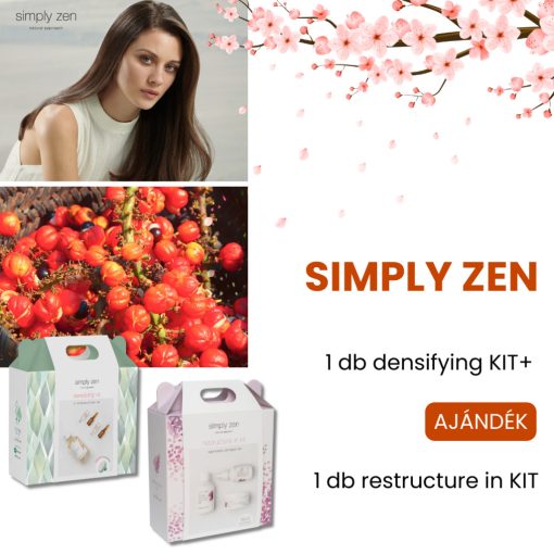 simply zen densifying KIT + AJÁNDÉK simply zen restructure in KIT 