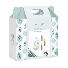   simply zen densifying KIT - hajerősítő csomag, hajhullás ellen - limitált kiadás ajándék Gua-sha fejbőrmasszírozóval 