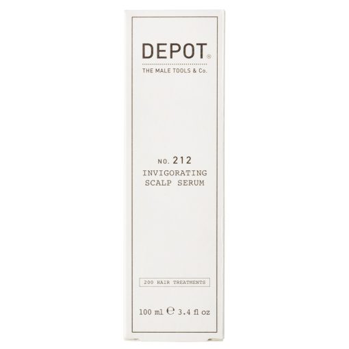DEPOT® NO.212 invigorating scalp serum - hajhullást megelőző, hajerősítő fejbőr szérum