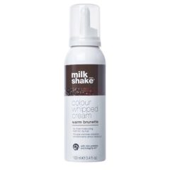   milk_shake® color whipped cream - warm brown - meleg barna, ápoló, kondicionáló, színező hab hajra - 100 ml