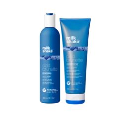   milk_shake® cold brunette sampon és kondicionáló - barna és sötétszőke hajra 