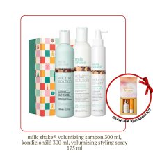 VOLUMIZING TRIO KIT - volumennövelés a lelapuló haj számára 