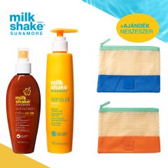   milk_shake® sunscreen milk naptej és sensual lotion napozásutáni hidratáló krém ajándék neszesszerrel 