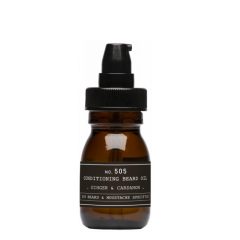   NO. 505 - CONDITIONING BEARD OIL .ginger&cardamom. - kondicionáló szakáll olaj -  30 ml