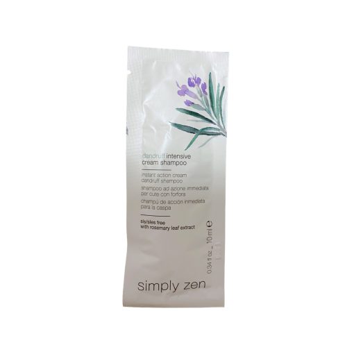 simply zen Dandruff korpásodás elleni intenzív krémsampon 10 ml