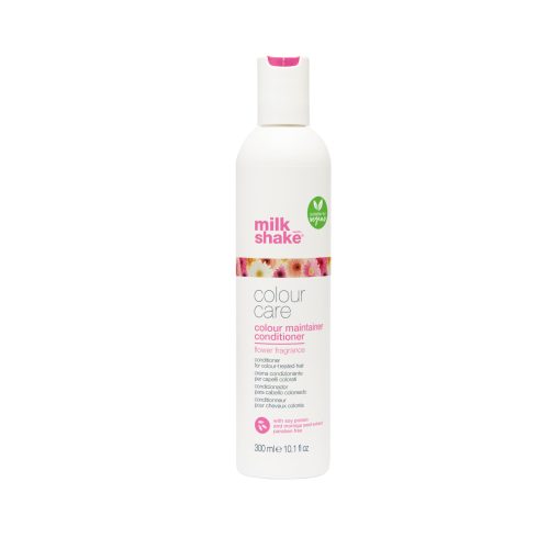 Festett hajra való hajápolási csomag - milk_shake® flower vibes KIT + ajándék Lucrezia Kaufmann nyári táska + let it shine hajfény spray 
