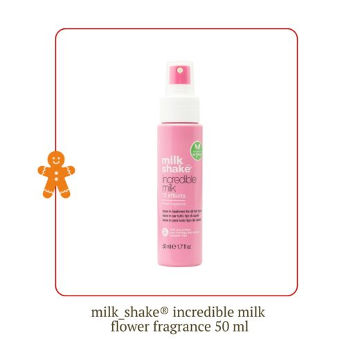 milk_shake® flower power - incredible milk - intenzív hajápoló  - 50 ml