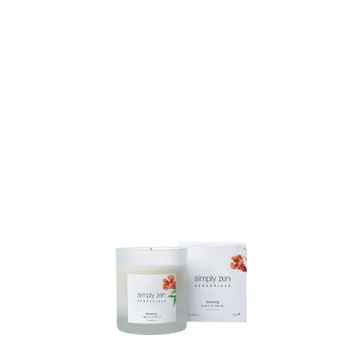 Simply zen sensorials blooming fragrance candle 120 gr