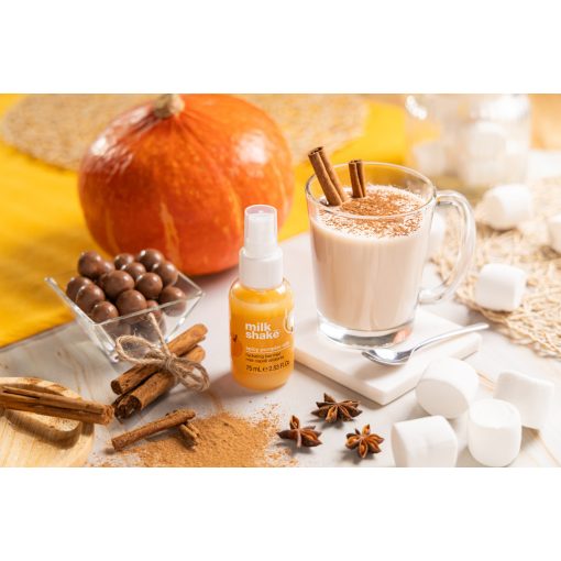 milk_shake® hydrating hair mist spicy pumpkin latte illatban - 75 ml