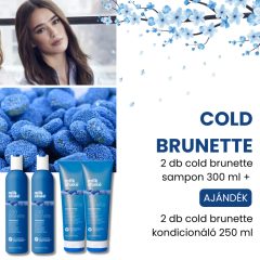   milk_shake® cold brunette sampon 2 db + AJÁNDÉK cold brunette kondicionáló 2 db 