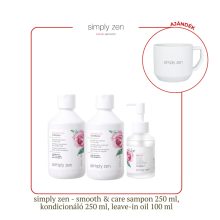 simply zen SMOOTH&CARE TREATMENT - ajándékcsomag a sima, szösztelen hajért 