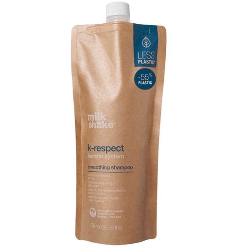 milk_shake® K-respect smoothing shampoo - 750 ml - szulfát mentes 
