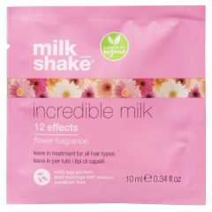   milk_shake® flower power - incredible milk - 12:1 ben intenzív vegán-barát hajápoló virág illattal - 10 ml