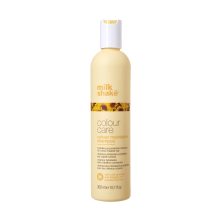 Festett hajra való csomag - milk_shake® color maintainer sampon + kondicionáló + leave-in kondicionáló + AJÁNDÉK neszeszer + let is shine + leave-in kondi 75 ml