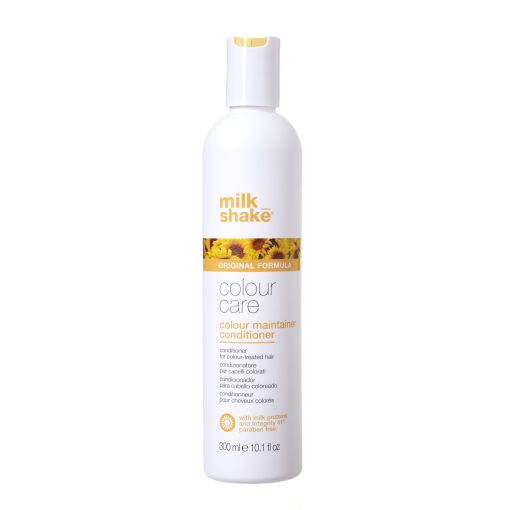 Festett hajra való csomag - milk_shake® color maintainer sampon + kondicionáló + leave-in kondicionáló + AJÁNDÉK neszeszer + let is shine + leave-in kondi 75 ml
