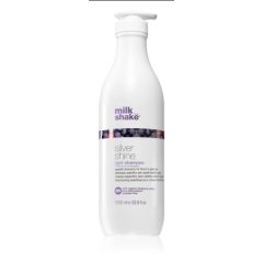   milk_shake® silver shine light hamvasító sampon szőke vagy ősz hajra 1000 ml