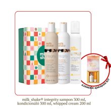 INTEGRITY WHIPPED TRIO KIT - ápolás és szerkezetjavítás a sérült haj számára