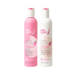   milk_shake® make my day sampon és kondicionáló eper illattal 
