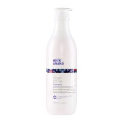   milk_shake® silver shine hamvasító sampon szőke vagy ősz hajra 1000 ml