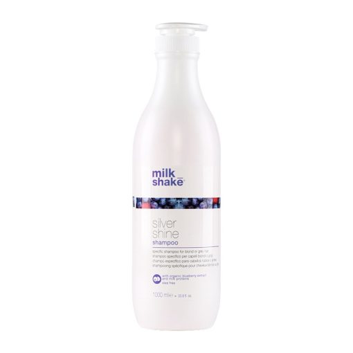 milk_shake® silver shine hamvasító sampon szőke vagy ősz hajra 1000 ml