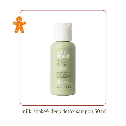 milk_shake® deep detox sampon - mélytisztító sampon - 50 ml