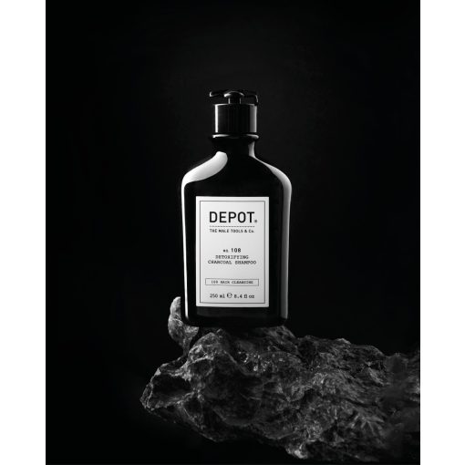 NO.110 - black sampon - fekete, hamvasító sampon az ezüst és ősz haj hamvasítására 