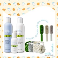   Szöszös, vastag szálú hajra való termékcsalád - milk_shake® no frizz allowed + AJÁNDÉK puffer táska és hajkefe 