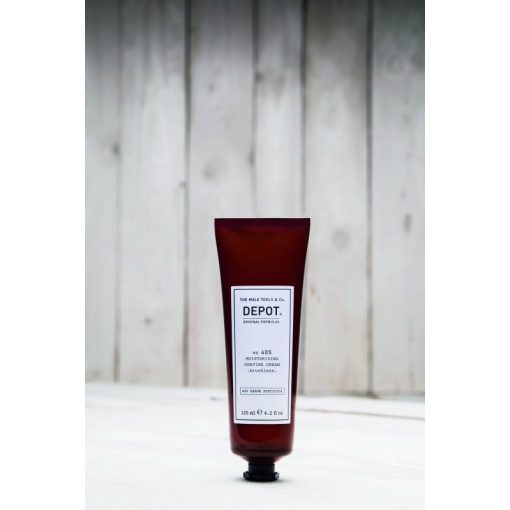 NO. 405 - MOISTURIZING SHAVING CREAM . brushless . - hidratáló borotvakrém/ Pamacs nélkül Borotvakrém a tökéletes borotválkozáshoz - 125 ml
