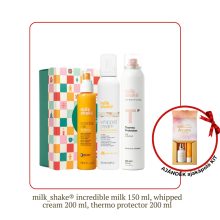 INCREDIBLE WHIPPED THERMO TRIO KIT - hajápolás, hővédelem, fényesítés 