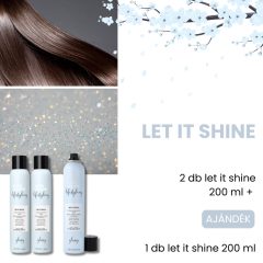   milk_shake® let it shine  2x 200 ml - hajfény spray + ' AJÁNDÉK