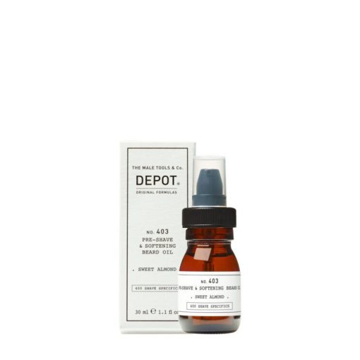 NO. 403  PRE-SHAVE & SOFTENING BEARD OIL sweet almond 30 ml