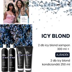   milk_shake® icy blond sampon 2 db + AJÁNDÉK  icy blond kondicionáló 2 db 