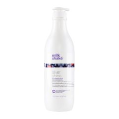   milk_shake® silver shine hamvasító kondícionáló szőke vagy ősz hajra 1000 ml