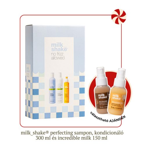 NO FRIZZ ALLOWED TRIO KIT - szöszös hajra való ápoló ajándékcsomag